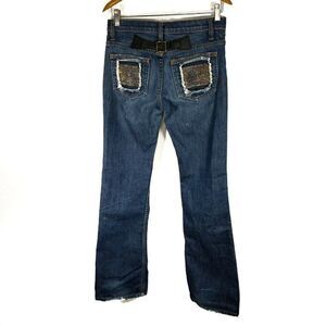 𝅺abs Allen Schwartz Mid Rise Bootcut Jeans Size 27